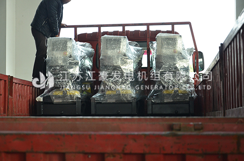 三臺30KW濰柴配恒聲自啟動機(jī)組發(fā)貨天津